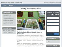 Tablet Screenshot of brickautoglassrepairs.com